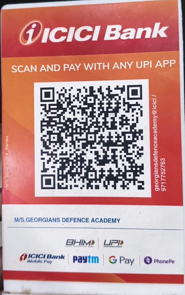 UPI QR Code