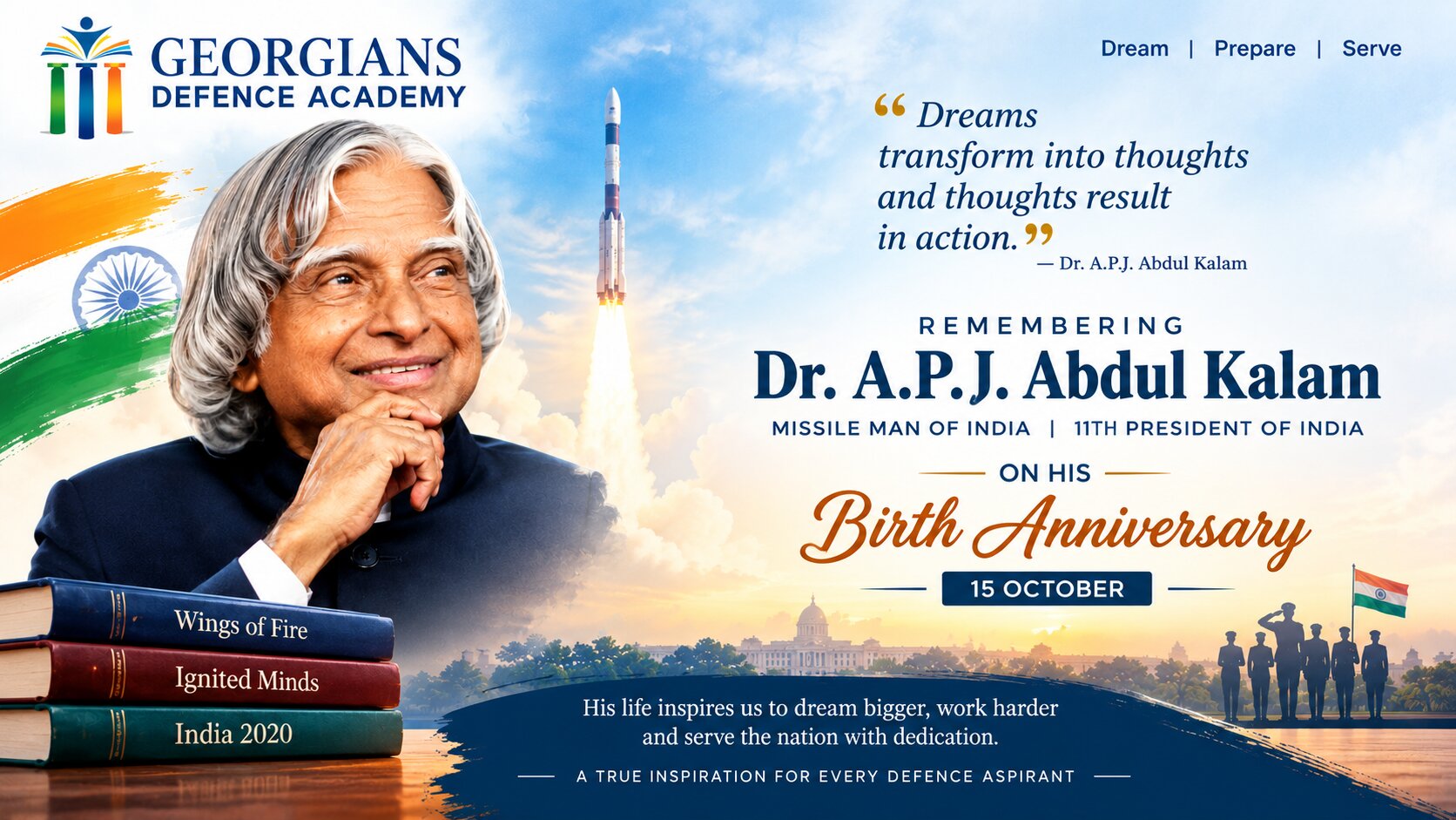 Dr. APJ Abdul Kalam: Life Lessons Every Defence Aspirant Should Learn