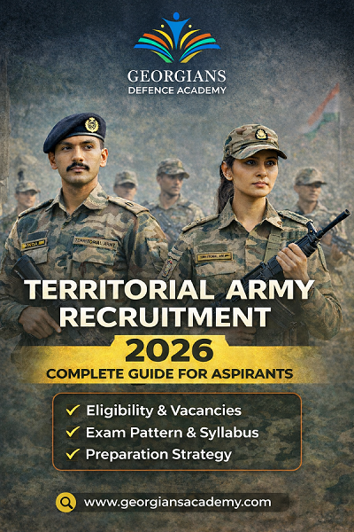 Territorial Army Recruitment 2026: Complete Guide for Aspirants | Georgians Defence Academy