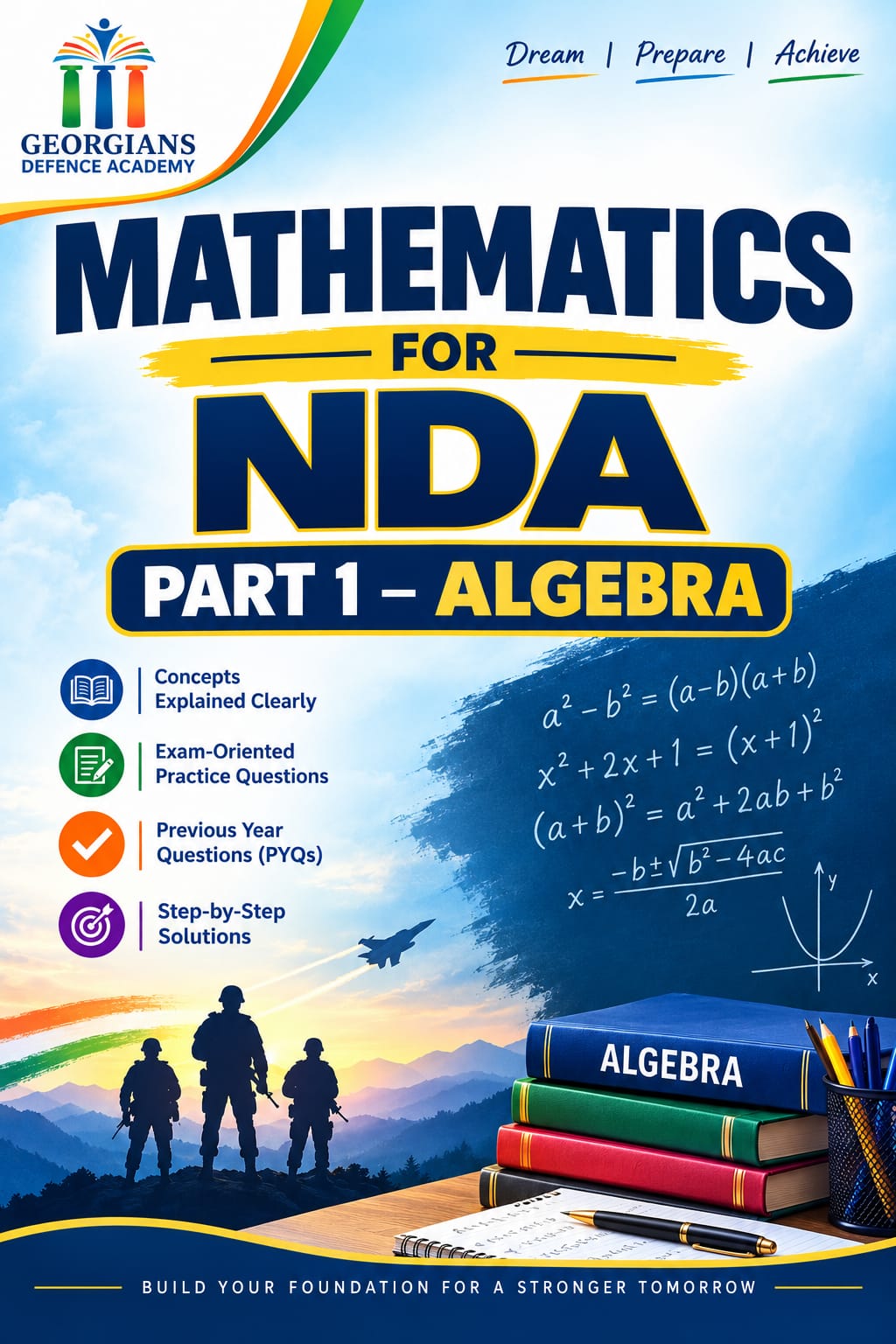 Mathematics for NDA (Part 1)- Algebra