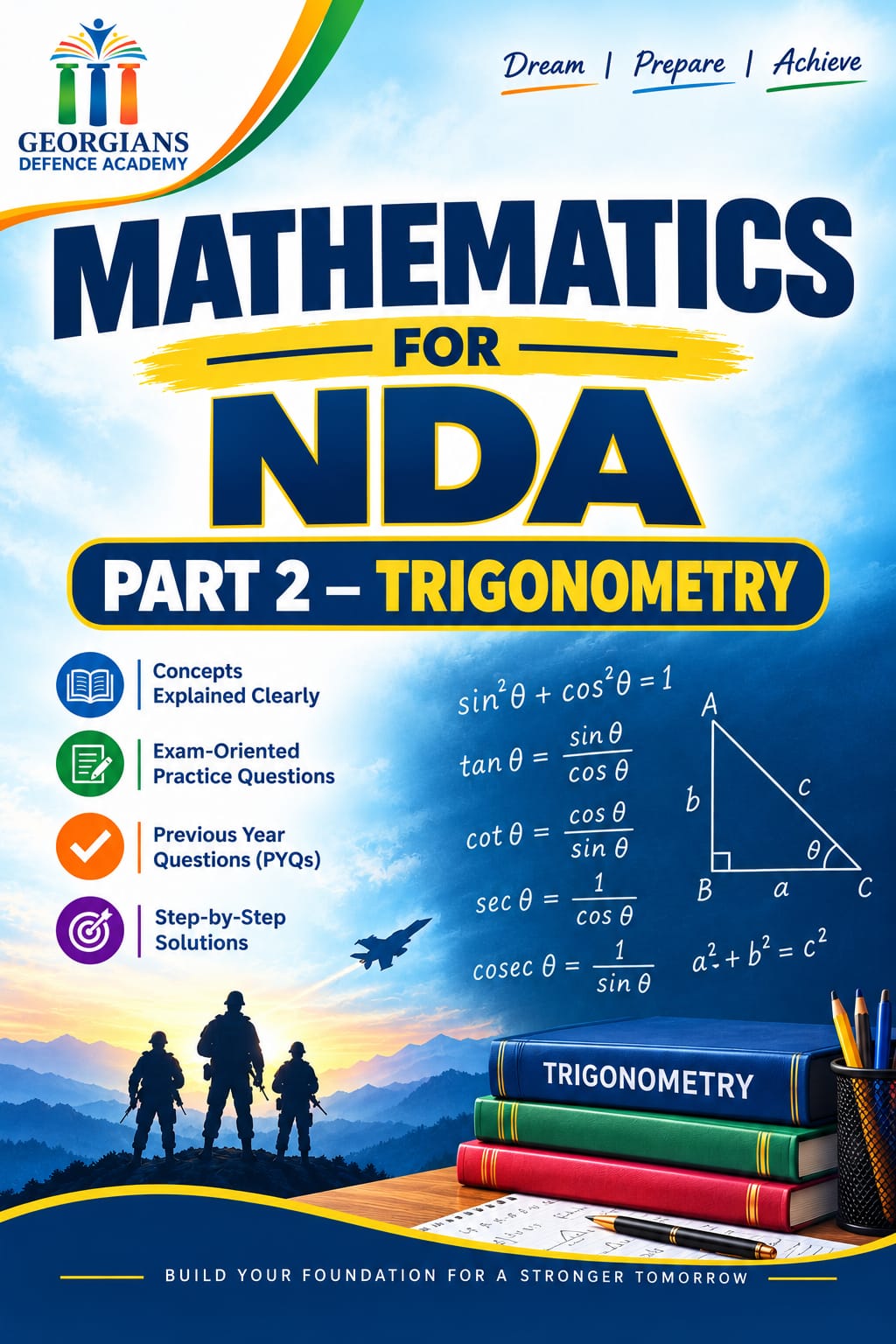Mathematics for NDA (Book 2) Trignometry